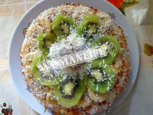 Фруктовий торт Crepeville Tropical