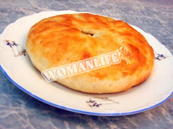 Біляші на воді з м'ясом і грибами