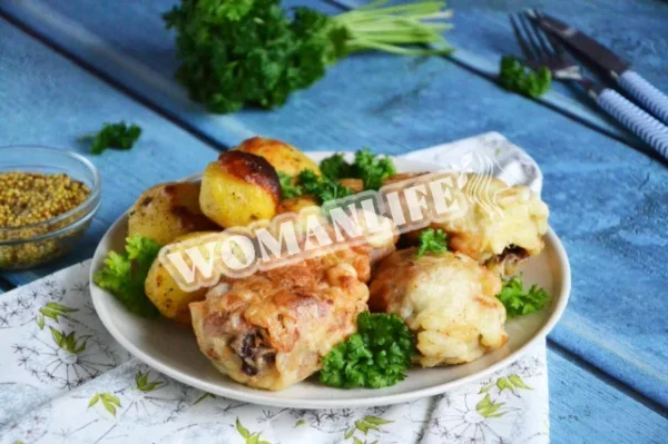 Курячі гомілки в клярі