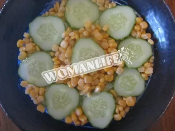 Популярний салат з рисом