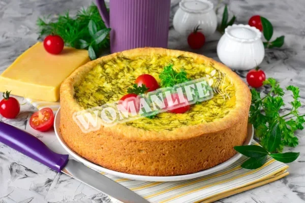 Пиріг з сиром і сиром