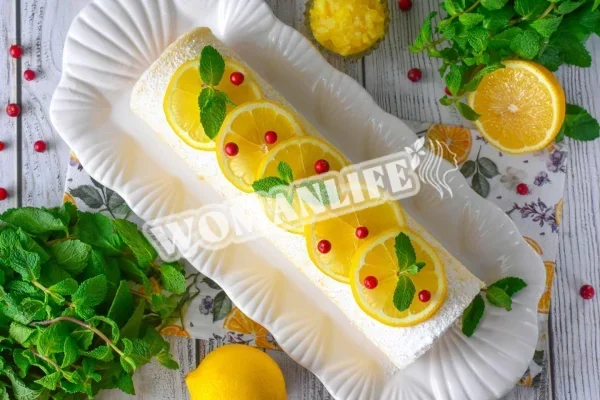 Лимонний рулет