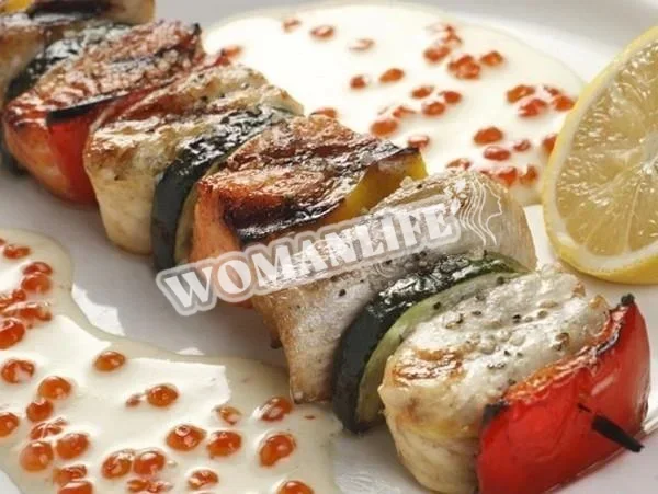Шашлик з форелі
