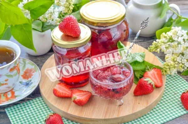 Варенье пятиминутка из клубники