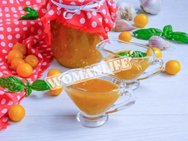 Ткемали из желтой алычи на зиму