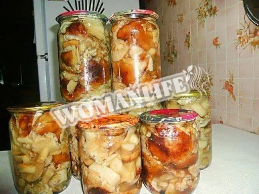 Печериці мариновані