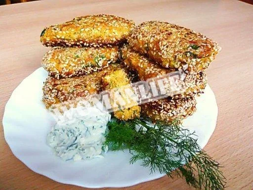 Овощные котлеты из кабачков без мяса