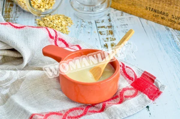 Вівсяний кисіль з вівсяних пластівців на воді