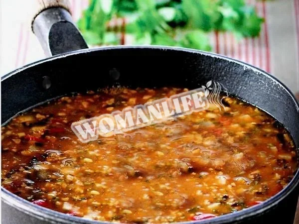 Пісний суп харчо