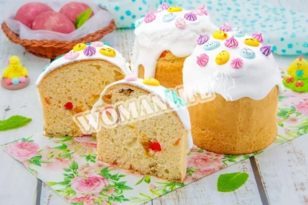 Паска на кефірі з маслом