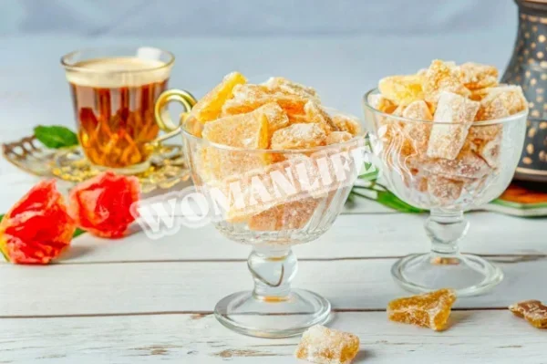 Динні цукати з лимонною кислотою