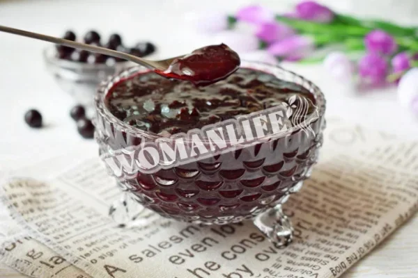 Конфитюр из черной смородины на зиму