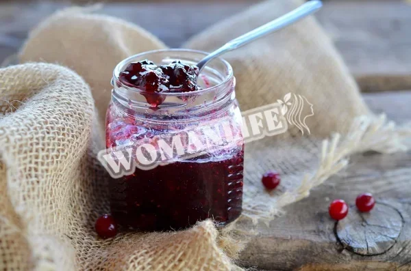 Журавлинне варення з журавлини