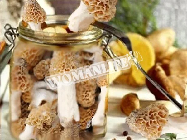 Мариновані сморчки