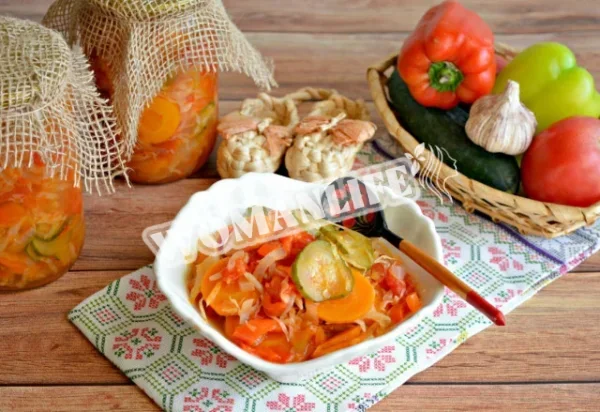 Мисливський салат на зиму