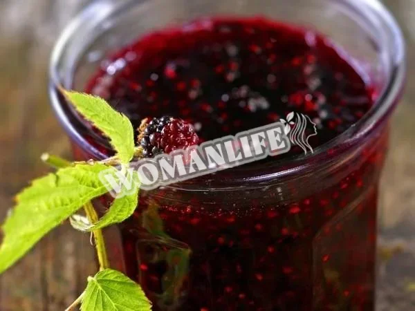 Пюре з ожини з цукром на зиму
