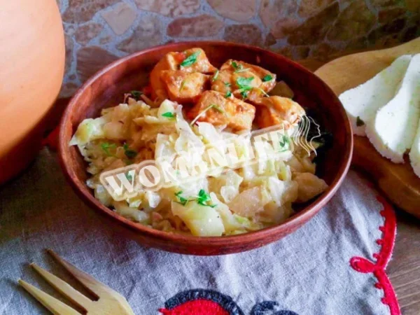 Капуста з вершками