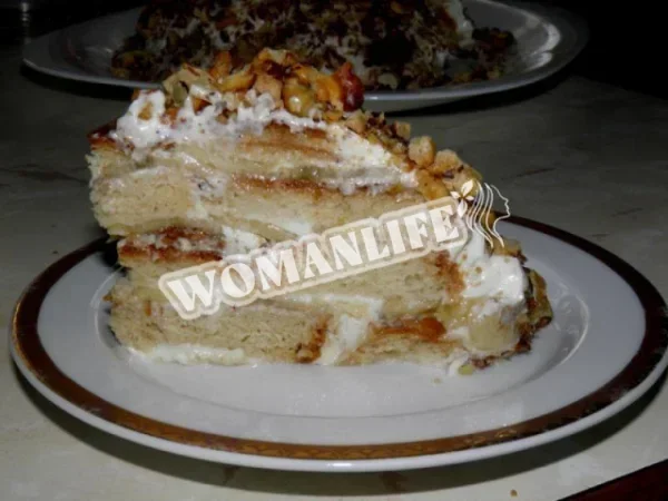 Холодний пряниковий торт