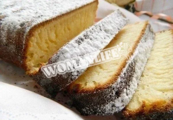 Ванільний торт Сніжинка великий зі згущеним молоком