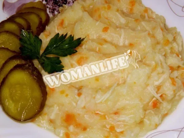 Картопляне пюре з куркою