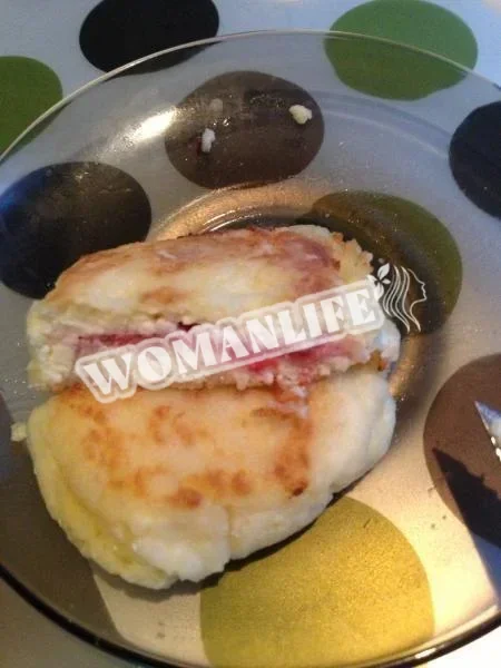 Сирники з малиною