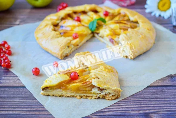 Галет з яблуками