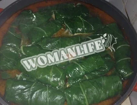 Голубці з мангольда