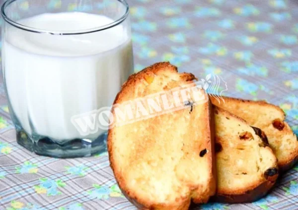 Ванільні сухарики з родзинками