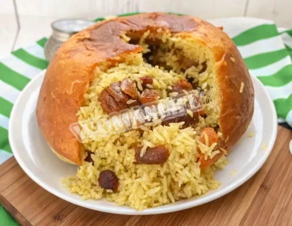 Азербайджанський плов Шах в лаваші