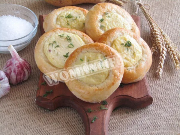 Шанежки з картоплею шанги в духовці