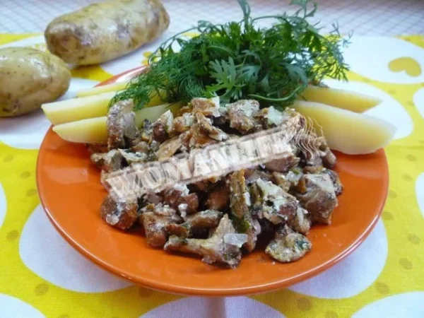 Лисички в духовці
