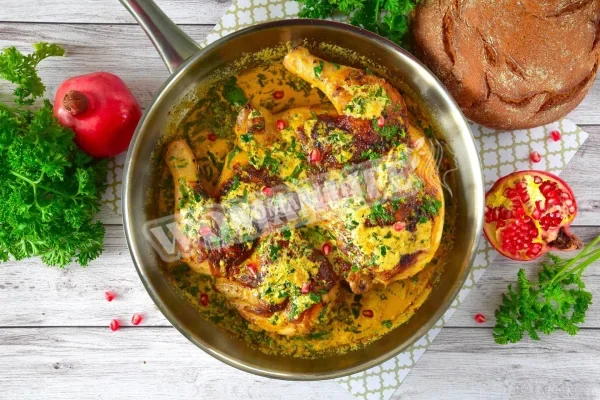 Курка табака в соусі (chicken tapaka)