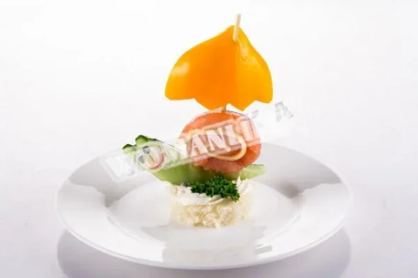 Канапе з равликами