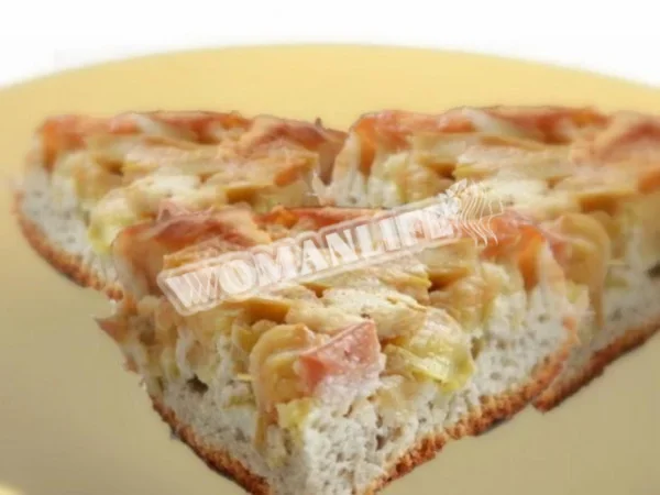 Шарлотка з сиром в мультиварці
