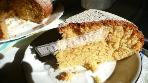 Молочний пиріг в мультиварці