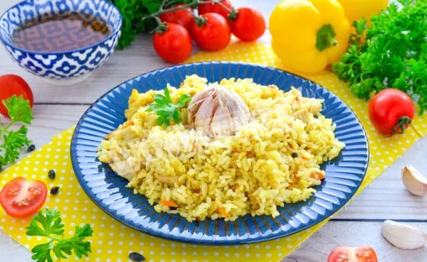 Розсипчастий плов в мультиварці